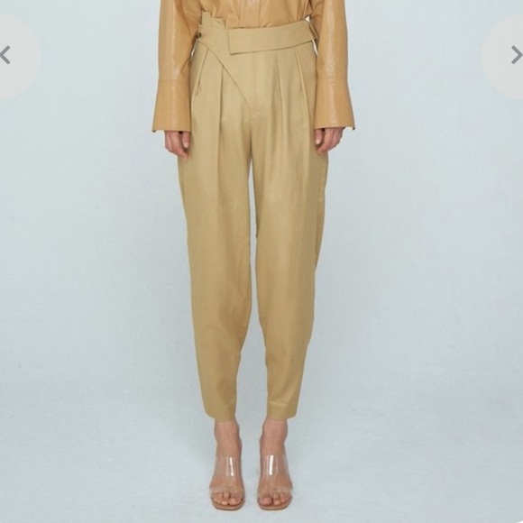 WNDERKAMMER Women’s Unbalance Tuck Trousers Size Small Contemporary - Picture 6 of 16